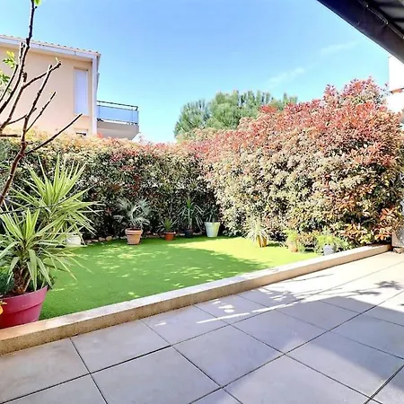 Oasis Design Grand T3 Au Calme A Frejus Avec Jardin Prive Apartment